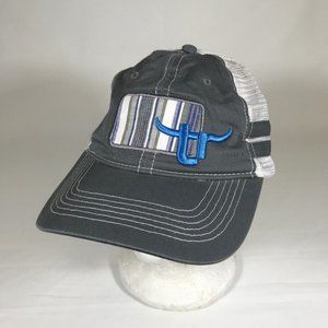 Team Roper Gray Strapback Youth Cap Hat NWT